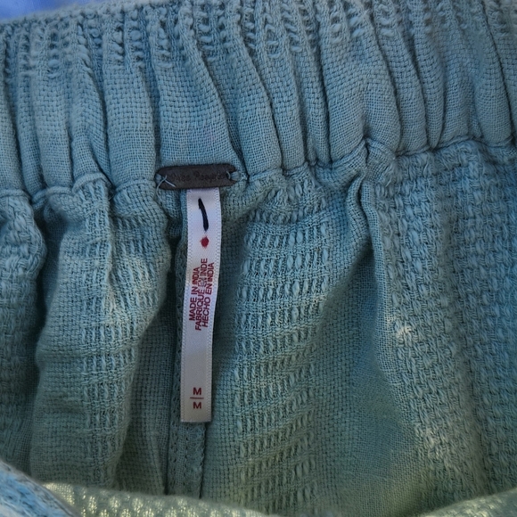 Free People Linen Mint Green Pants Size med read description - Picture 4 of 7